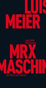 Das Cover zeigt den Buchtitel und den Namen der Autorin in roter Schrift auf schwarzem Einband.