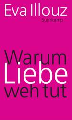 Buchcover ohne Abbildung in pink, mit Name der Autorin, Verlag und Titel. Liebe ist dabei groß geschrieben.