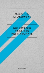 Das schlicht gestaltete Buchcover zeigt zwei hellblaue Streifen, von links unten nach rechts oben, auf einem grau gefleckten Grund. Darüber ist der Name der Autorin und der Titel des Buches in zwei Kästen abgedruckt.